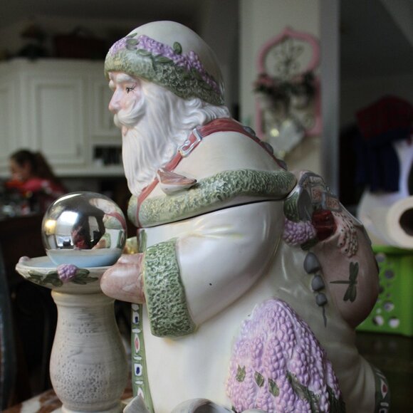 Pfaltzgraff Portfolio Naturewood "2000" Cookie Jar Vintage - Picture 1 of 16